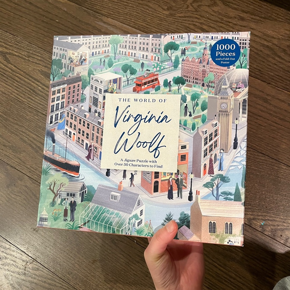 The World of Virginia Woolf Jigsaw Puzzle - 1000 Pieces